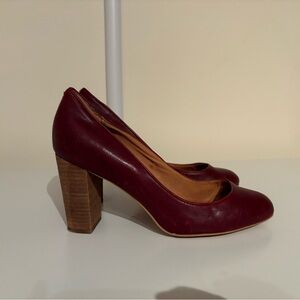 Corso Como Deep Red Heels